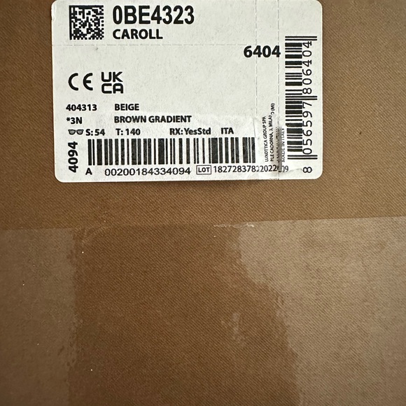 Burberry Carroll tan sunglasses - Picture 8 of 8